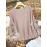 Plus Size, Two-piece plus-size retro sweet style, round-neck lantern sleeve bow sweater